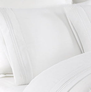 Fashions Beauty In Basic Solid Color Sheet set, Twin , Bright White