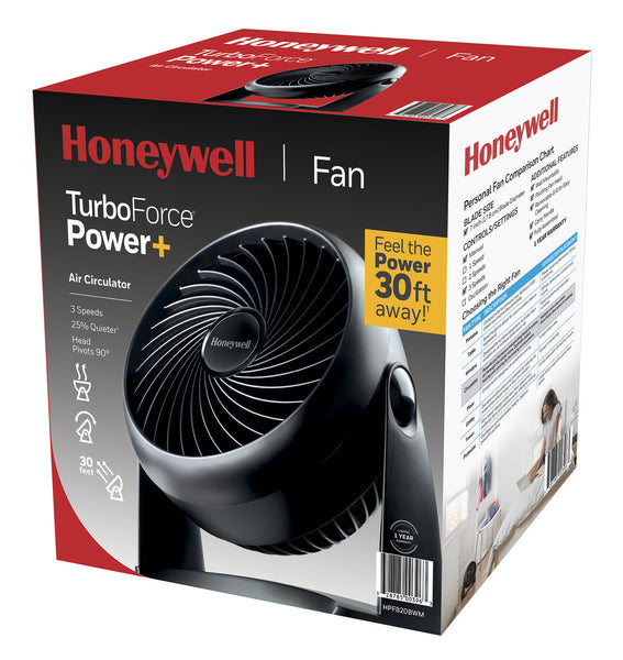 Table Air Circulator Fan, Black