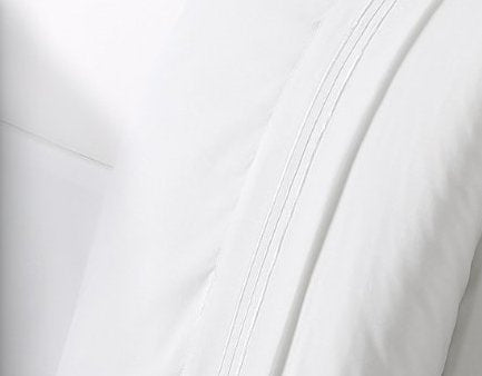 Fashions Beauty In Basic Solid Color Sheet set, Twin , Bright White